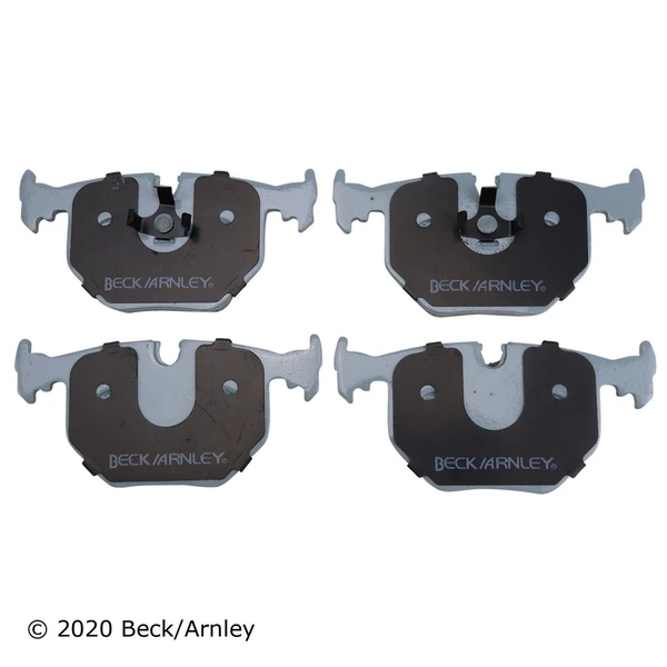 Beck/Arnley 085-1651 Disc Brake Pad Set, Rear Side