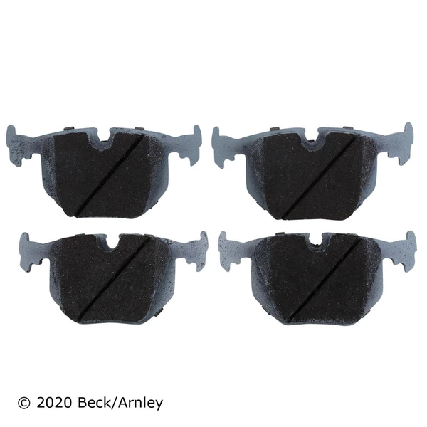 Beck/Arnley 085-1651 Disc Brake Pad Set, Rear Side