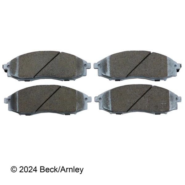 Beck/Arnley 085-1653 Disc Brake Pad Set, Front Side