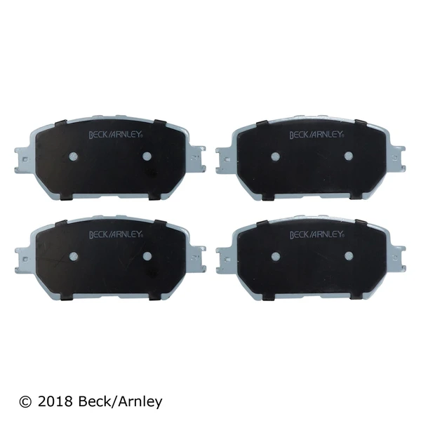 Beck/Arnley 085-1657 Disc Brake Pad Set, Front Side