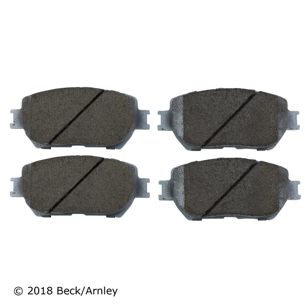 Beck/Arnley 085-1657 Disc Brake Pad Set, Front Side