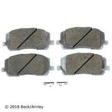Beck/Arnley 085-1658 Disc Brake Pad Set, Front Side