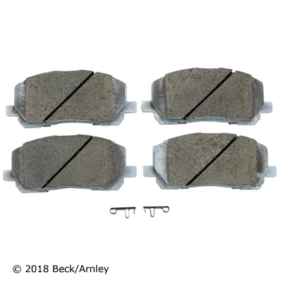 Beck/Arnley 085-1658 Disc Brake Pad Set, Front Side