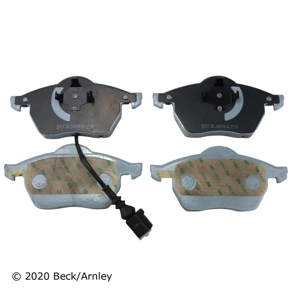 Beck/Arnley 085-1662 Disc Brake Pad Set, Front Side