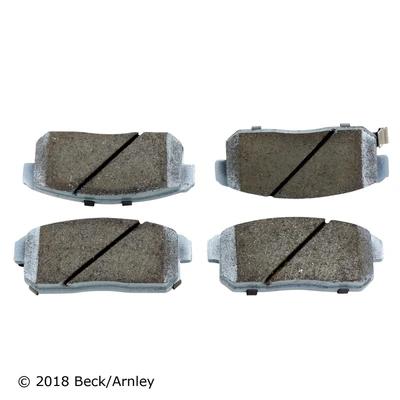 Beck/Arnley 085-1663 Disc Brake Pad Set, Rear Side