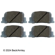 Beck/Arnley 085-1670 Disc Brake Pad Set, Rear Side
