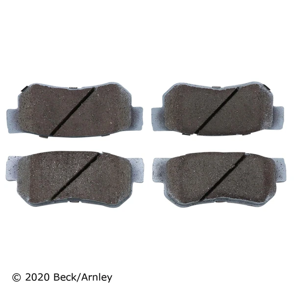 Beck/Arnley 085-1672 Disc Brake Pad Set, Rear Side