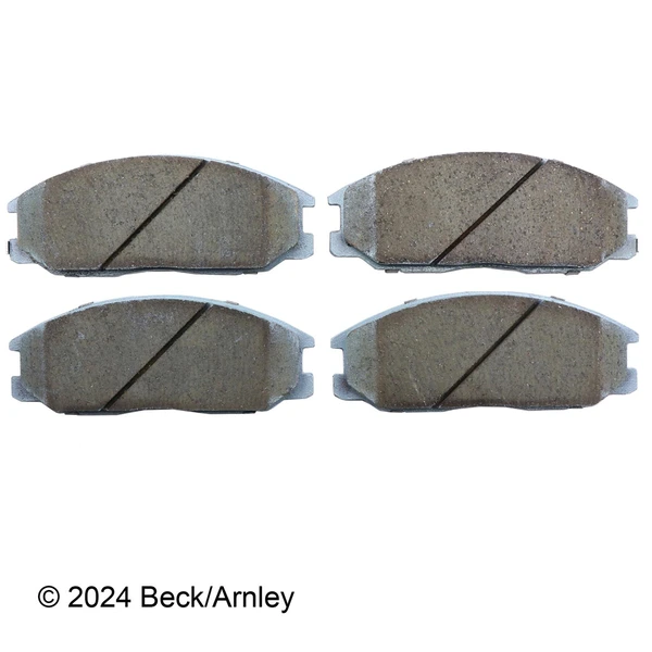 Beck/Arnley 085-1675 Disc Brake Pad Set, Front Side