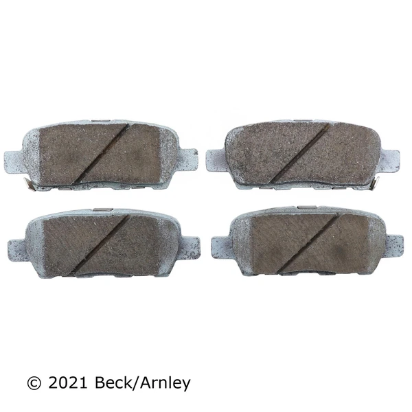 Beck/Arnley 085-1687 Disc Brake Pad Set, Rear Side