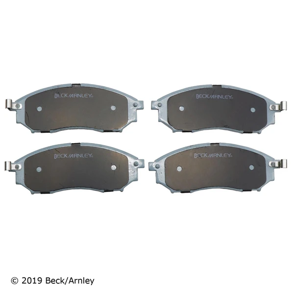 Beck/Arnley 085-1689 Disc Brake Pad Set, Front Side