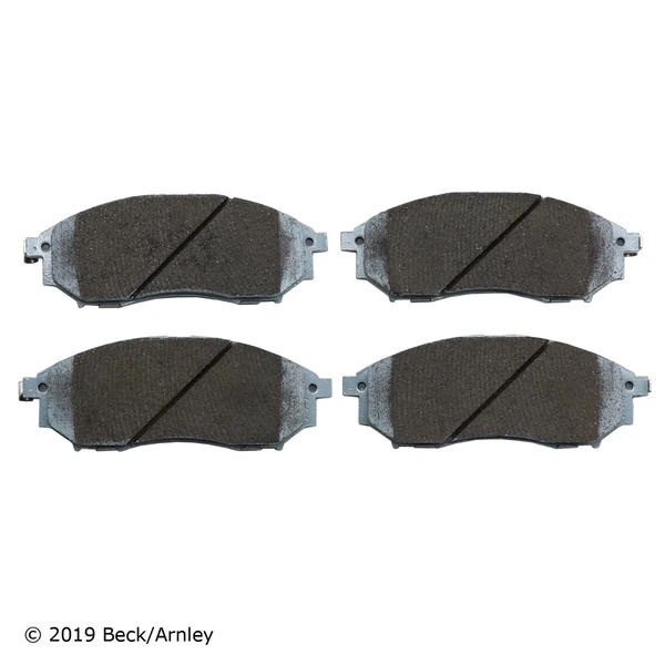 Beck/Arnley 085-1689 Disc Brake Pad Set, Front Side