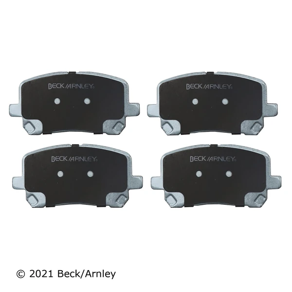 Beck/Arnley 085-1697 Disc Brake Pad Set, Front Side