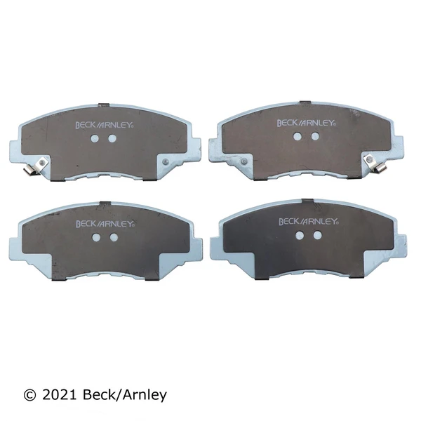 Beck/Arnley 085-1698 Disc Brake Pad Set, Front Side