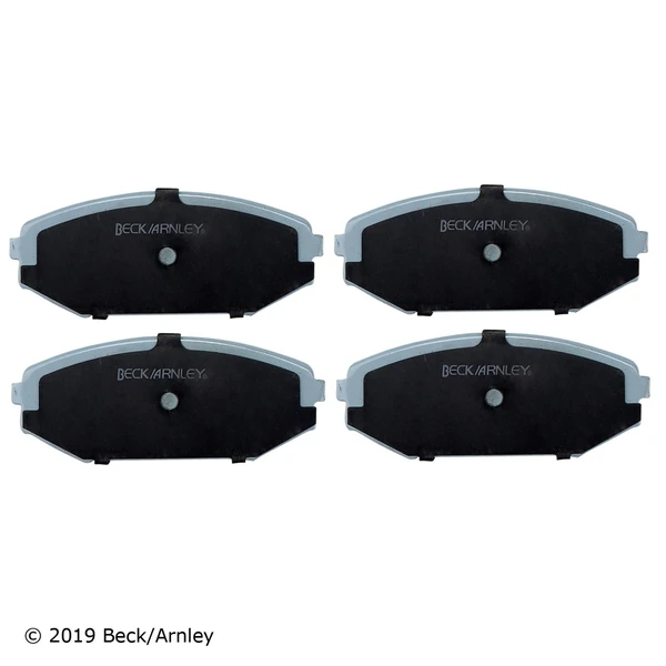 Beck/Arnley 085-1605 Disc Brake Pad Set, Front Side