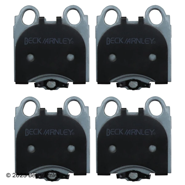 Beck/Arnley 085-1611 Disc Brake Pad Set, Rear Side