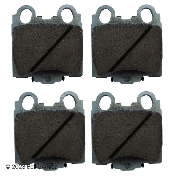 Beck/Arnley 085-1611 Disc Brake Pad Set, Rear Side
