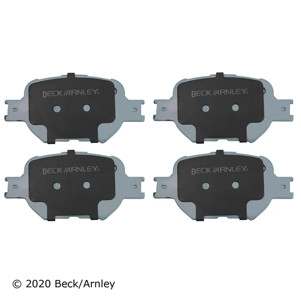 Beck/Arnley 085-1620 Disc Brake Pad Set, Front Side