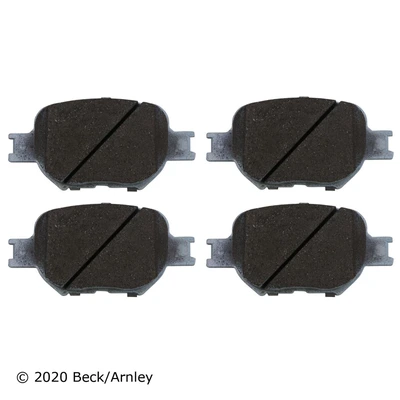 Beck/Arnley 085-1620 Disc Brake Pad Set, Front Side