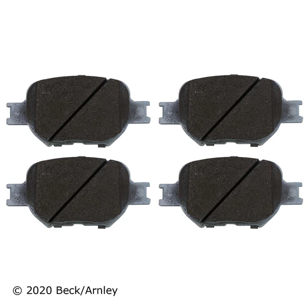 Beck/Arnley 085-1620 Disc Brake Pad Set, Front Side