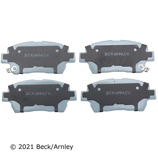 Beck/Arnley 085-1621 Disc Brake Pad Set, Front Side