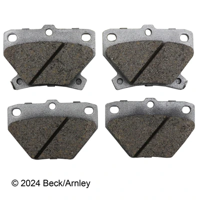Beck/Arnley 085-1636 Disc Brake Pad Set, Rear Side