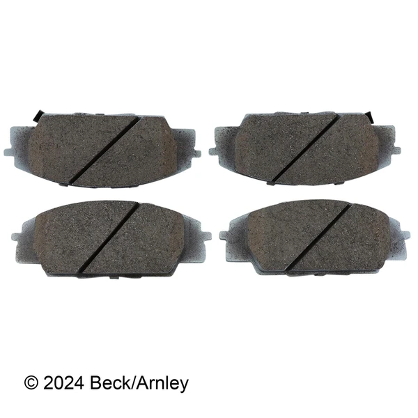 Beck/Arnley 085-1639 Disc Brake Pad Set, Front Side