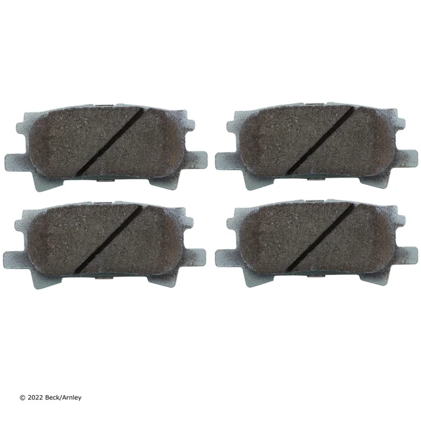 Beck/Arnley 085-1741 Disc Brake Pad Set, Rear Side