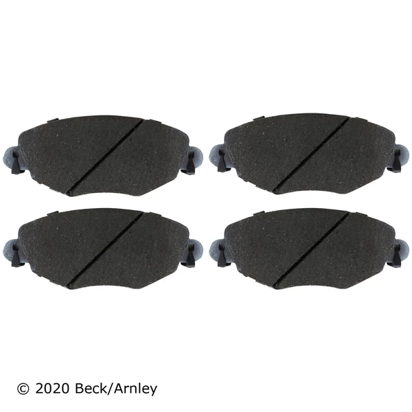 Beck/Arnley 085-1743 Disc Brake Pad Set, Front Side