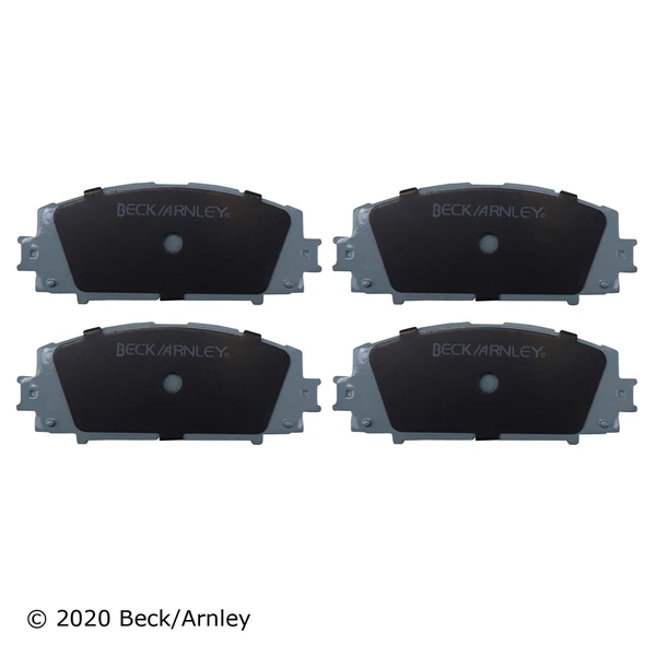 Beck/Arnley 085-1744 Disc Brake Pad Set, Front Side