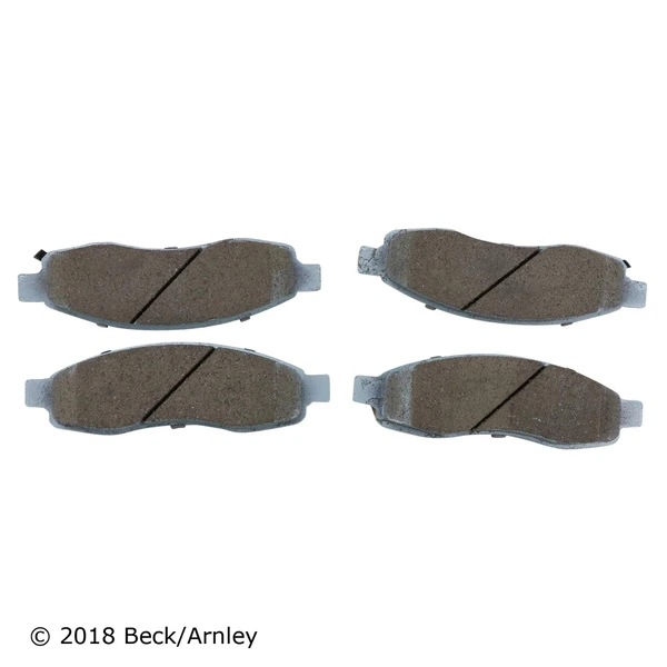 Beck/Arnley 085-1747 Disc Brake Pad Set, Front Side