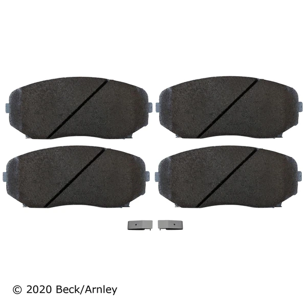 Beck/Arnley 085-1748 Disc Brake Pad Set, Front Side