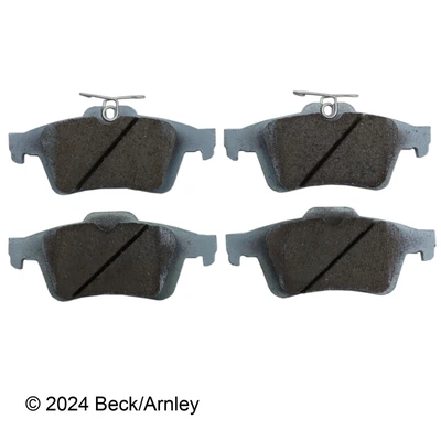 Beck/Arnley 085-1753 Disc Brake Pad Set, Rear Side