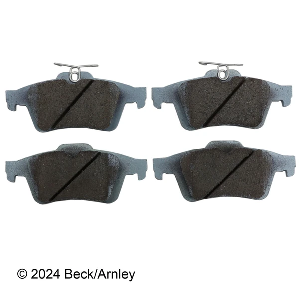 Beck/Arnley 085-1753 Disc Brake Pad Set, Rear Side