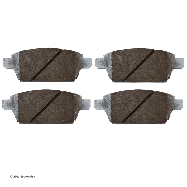 Beck/Arnley 085-1754 Disc Brake Pad Set, Rear Side