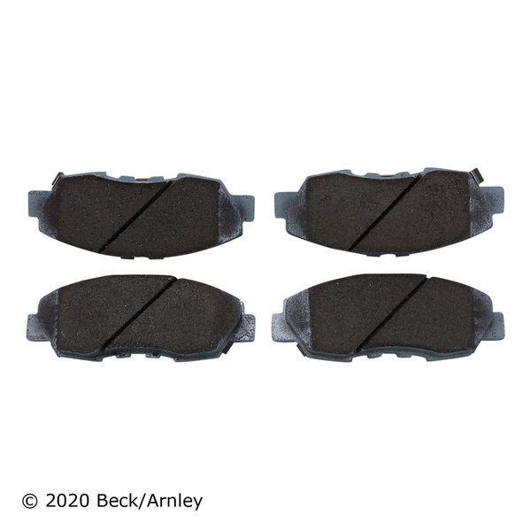 Beck/Arnley 085-1755 Disc Brake Pad Set, Front Side