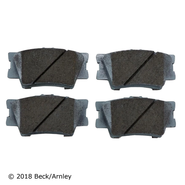Beck/Arnley 085-1756 Disc Brake Pad Set, Rear Side