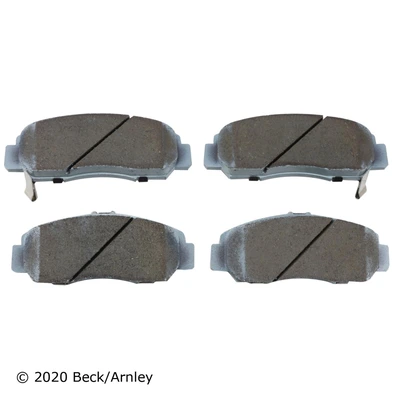 Beck/Arnley 085-1757 Disc Brake Pad Set, Front Side