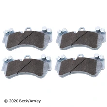 Beck/Arnley 085-1760 Disc Brake Pad Set, Front Side