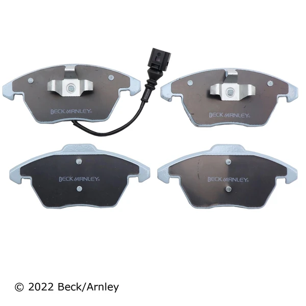 Beck/Arnley 085-1763 Disc Brake Pad Set, Front Side
