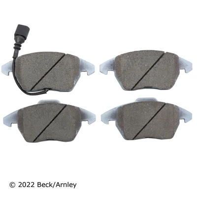 Beck/Arnley 085-1763 Disc Brake Pad Set, Front Side