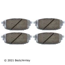 Beck/Arnley 085-1782 Disc Brake Pad Set, Rear Side
