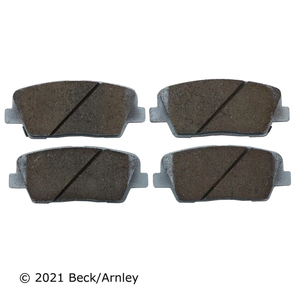 Beck/Arnley 085-1787 Disc Brake Pad Set, Rear Side