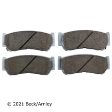 Beck/Arnley 085-1797 Disc Brake Pad Set, Rear Side
