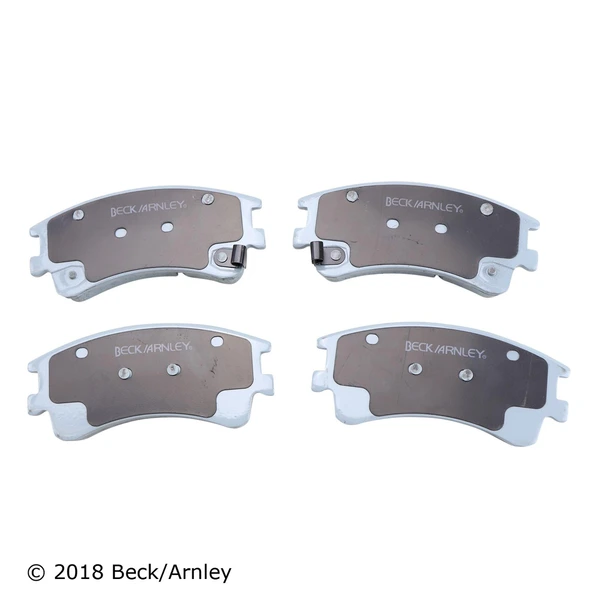 Beck/Arnley 085-1712 Disc Brake Pad Set, Front Side