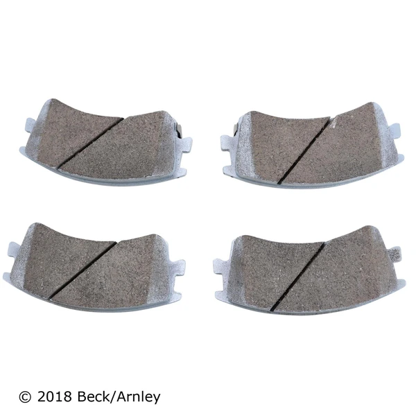 Beck/Arnley 085-1712 Disc Brake Pad Set, Front Side