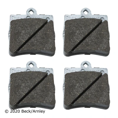 Beck/Arnley 085-1715 Disc Brake Pad Set, Rear Side
