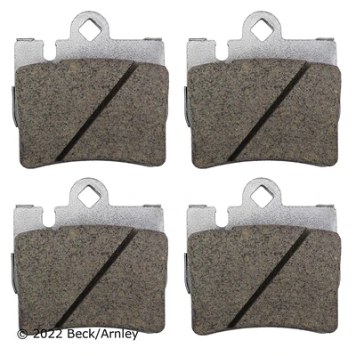Beck/Arnley 085-1717 Disc Brake Pad Set, Rear Side