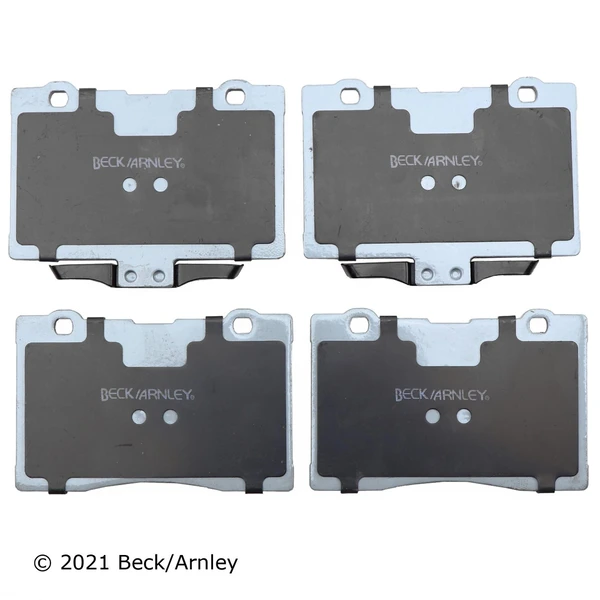 Beck/Arnley 085-1718 Disc Brake Pad Set, Front Side