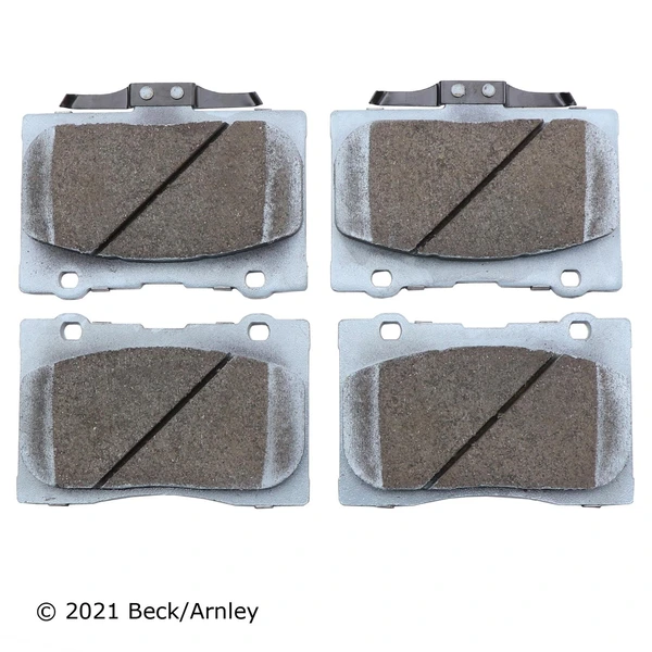Beck/Arnley 085-1718 Disc Brake Pad Set, Front Side