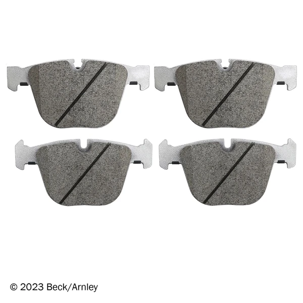 Beck/Arnley 085-1721 Disc Brake Pad Set, Rear Side